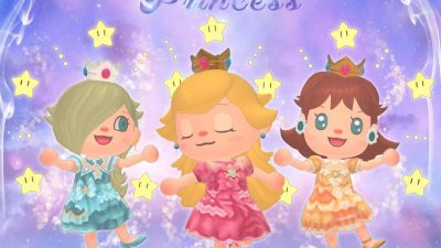 ACNH QR Codes qr-closet:

mario princesses – peach, daisy, & rosalina ✨