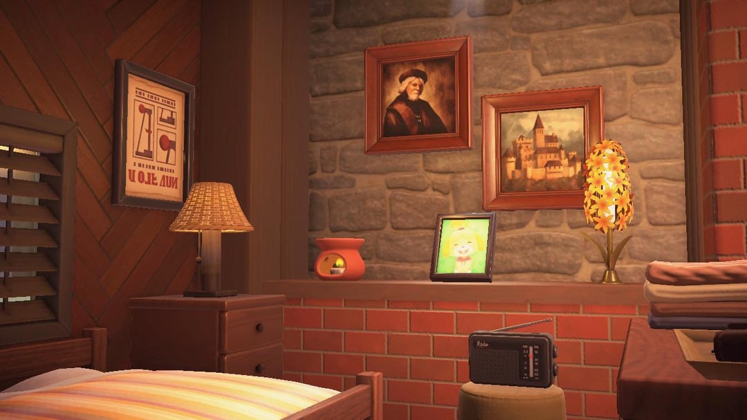 1678233769 550 Animal Crossing Updated version of my 70s era bedroomrec room previously
