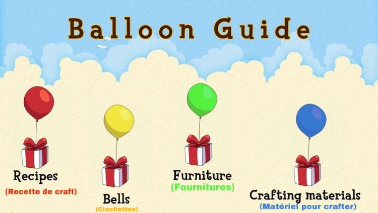 ACNH Codes Guide ballon by yoeekk