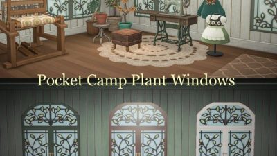 ACNH Codes I made the Pocket Camp stained-glass plant windows for ACNH! There’s a total of 6 colors available for download 🥰🫶🌱 by  rachelnowicki