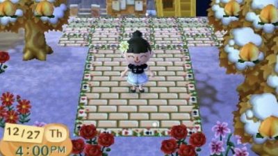 ACNL Paths blitzbijou:

New Alice in wonderland themed path as requested by @neko-musu !! Cards and roses on…