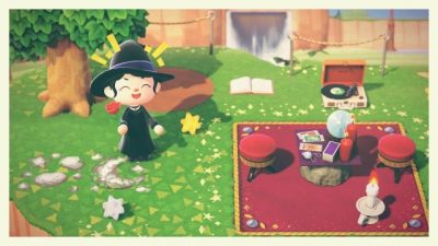 ACNL QR Codes mindhoney:hey all! i made a velvet rug to pair with the velvet stools 🖤 i also made a transparent…