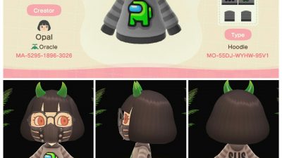 Animal Crossing: Among Us sweaters in all in-game colors! 😊