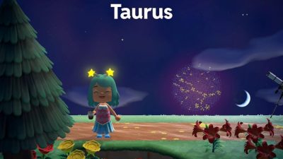 Animal Crossing: Astrology constellation fireworks