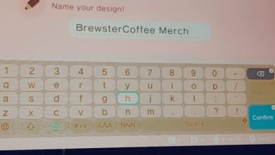 Animal Crossing: Brewster Coffee Merchandise