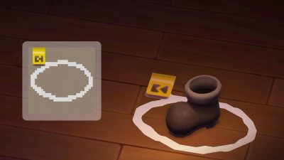 Animal Crossing: Chalk clue outline for evidence found at the scene of the crime 🚧🔦