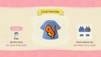 Animal Crossing: Charmander has arrived