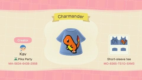 Animal Crossing Charmander is Here
