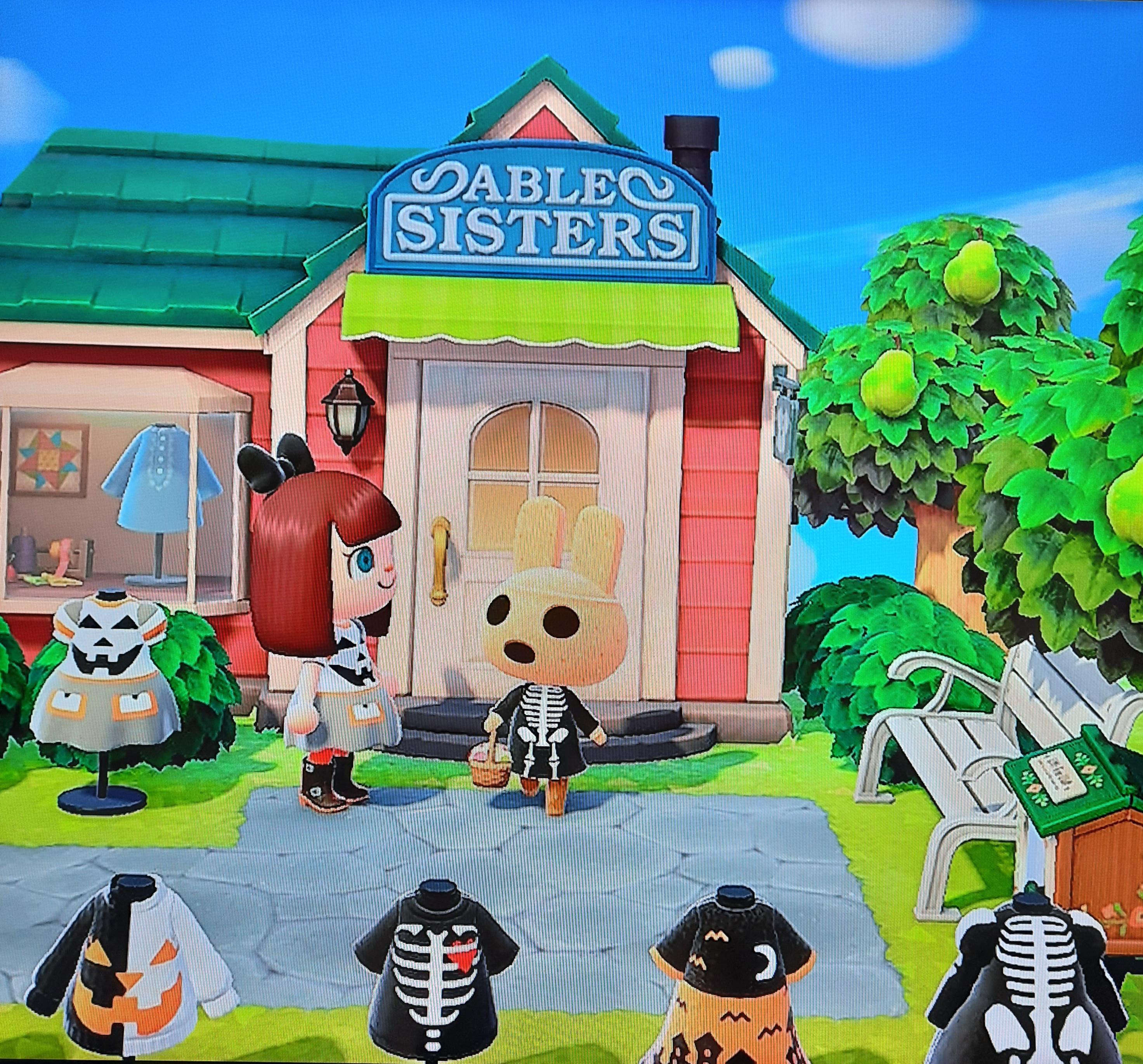 Animal Crossing Cocomy Halloween muse
