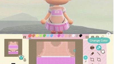 Animal Crossing: Code for this design?