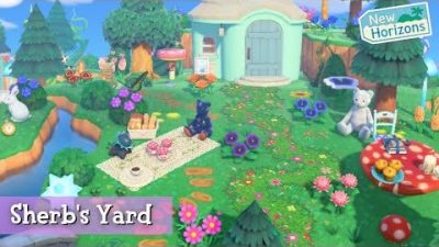 Animal Crossing: Decorating Sherb’s Yard | Animal Crossing New Horizons