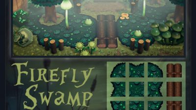 Animal Crossing: FireFly Swamp Path