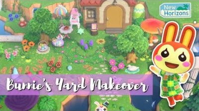 Animal Crossing: Forest Gardencore Villager Yard | ACNH Speed Build & Tutorial