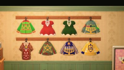 Animal Crossing: Happy Holidays clothing collection I made. I also added my creator code if anyone sees anything they like. I have 3 Christmas, 1 Kwanzaa, 2 Hanukkah and 2 Yule designs.