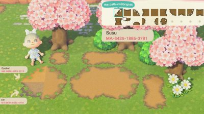 Animal Crossing: I made a warmer, lighter version of The Path! Mostly for my finicky self :)