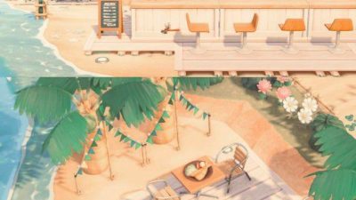 Animal Crossing: ISO this beach deck custom design