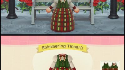 Animal Crossing: It’s one of my favorite things about Christmas- Shimmering Tinsel☆ Enjoy~<3