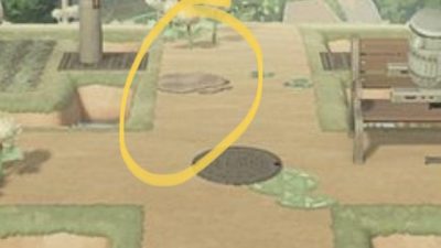 Animal Crossing: Looking for natural looking puddles that go on dirt path (darker path ver preferred)