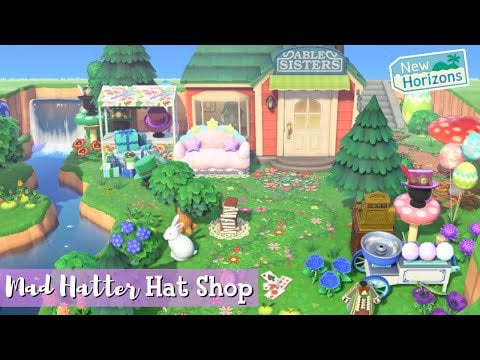 Animal Crossing Mad Hatters Hat Shop Animal Crossing New