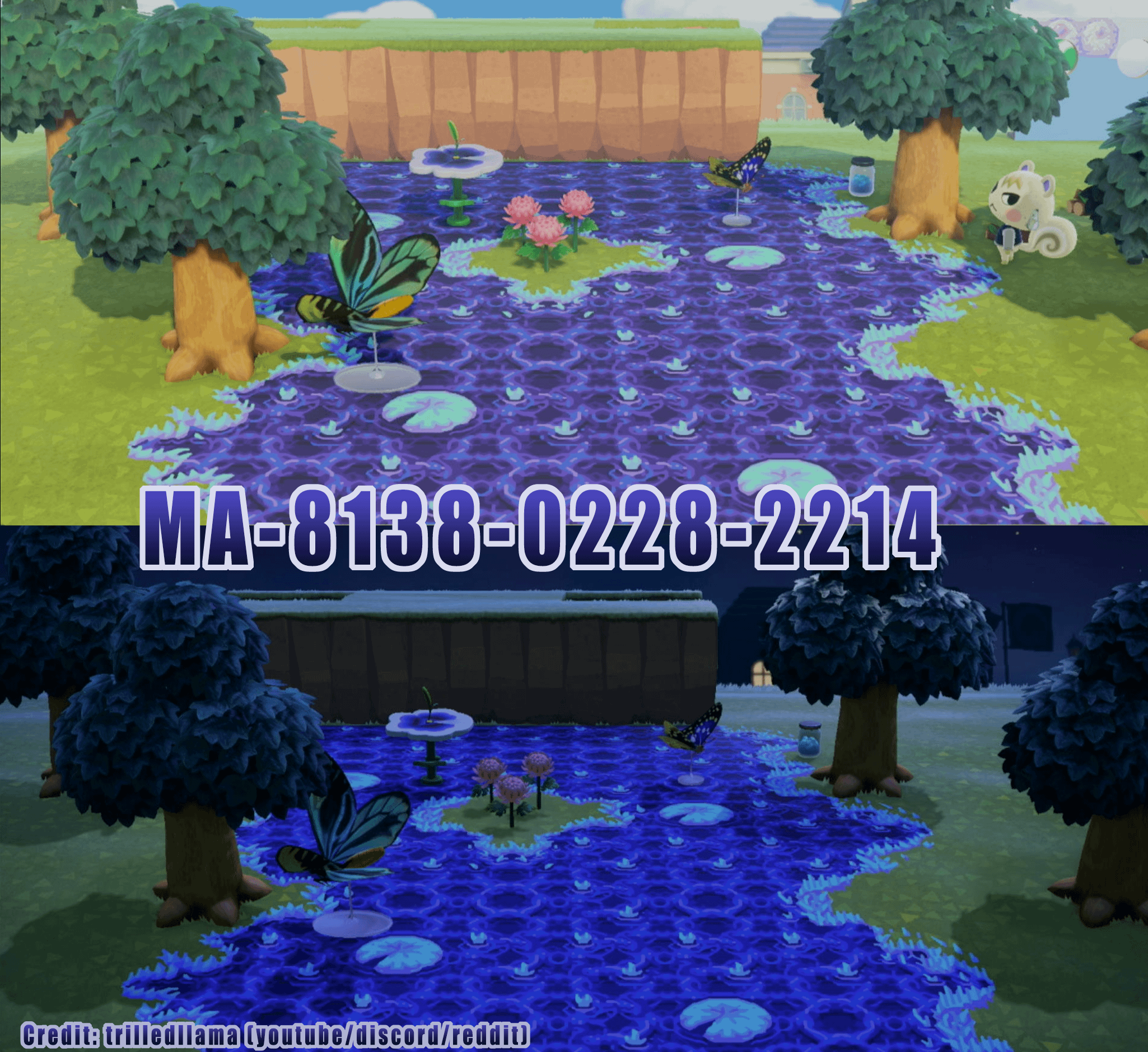 Animal Crossing Made a magical water code to go with