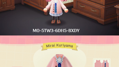 Animal Crossing: My Mirai Kuriyama Cosplay outfit