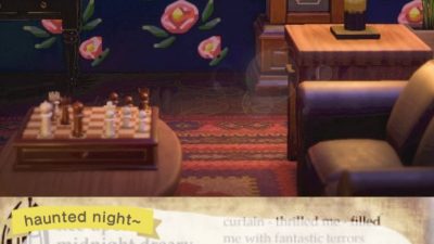 Animal Crossing: Once upon a midnight dreary…