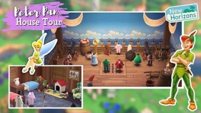 Animal Crossing: Peter Pan House Tour | Animal Crossing New Horizons