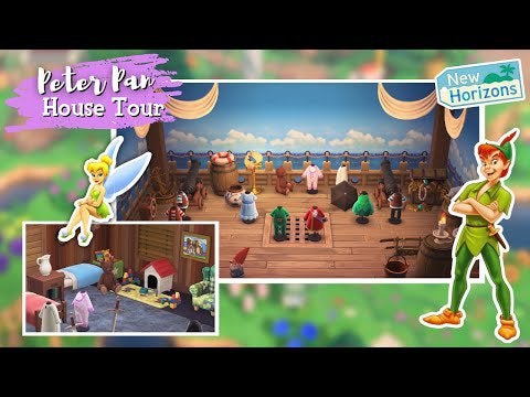 Animal Crossing Peter Pan House Tour Animal Crossing New