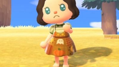 Animal Crossing: Please does anyone know the code for this dress? I couldn’t find the creator mentioning it at all