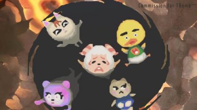 Animal Crossing: Someone Asked for this Black Hole, so I Drew it LOL