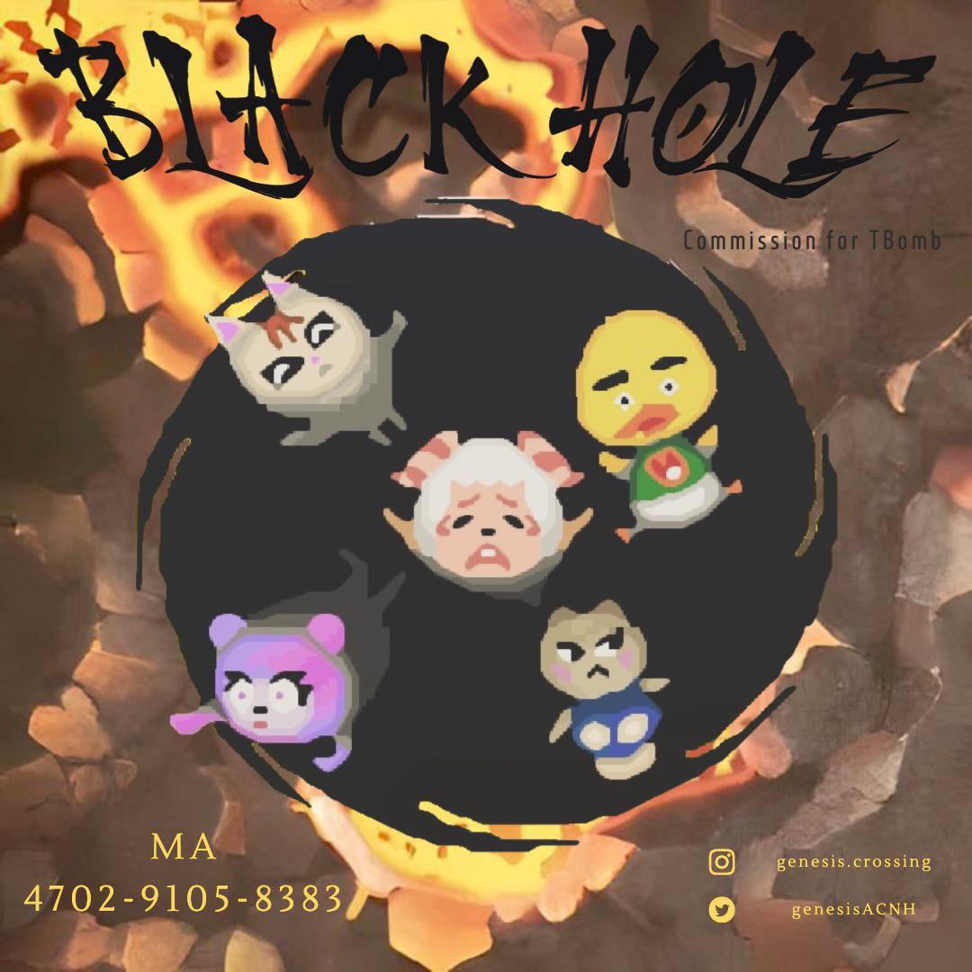 Animal Crossing Someone Asked for this Black Hole so I