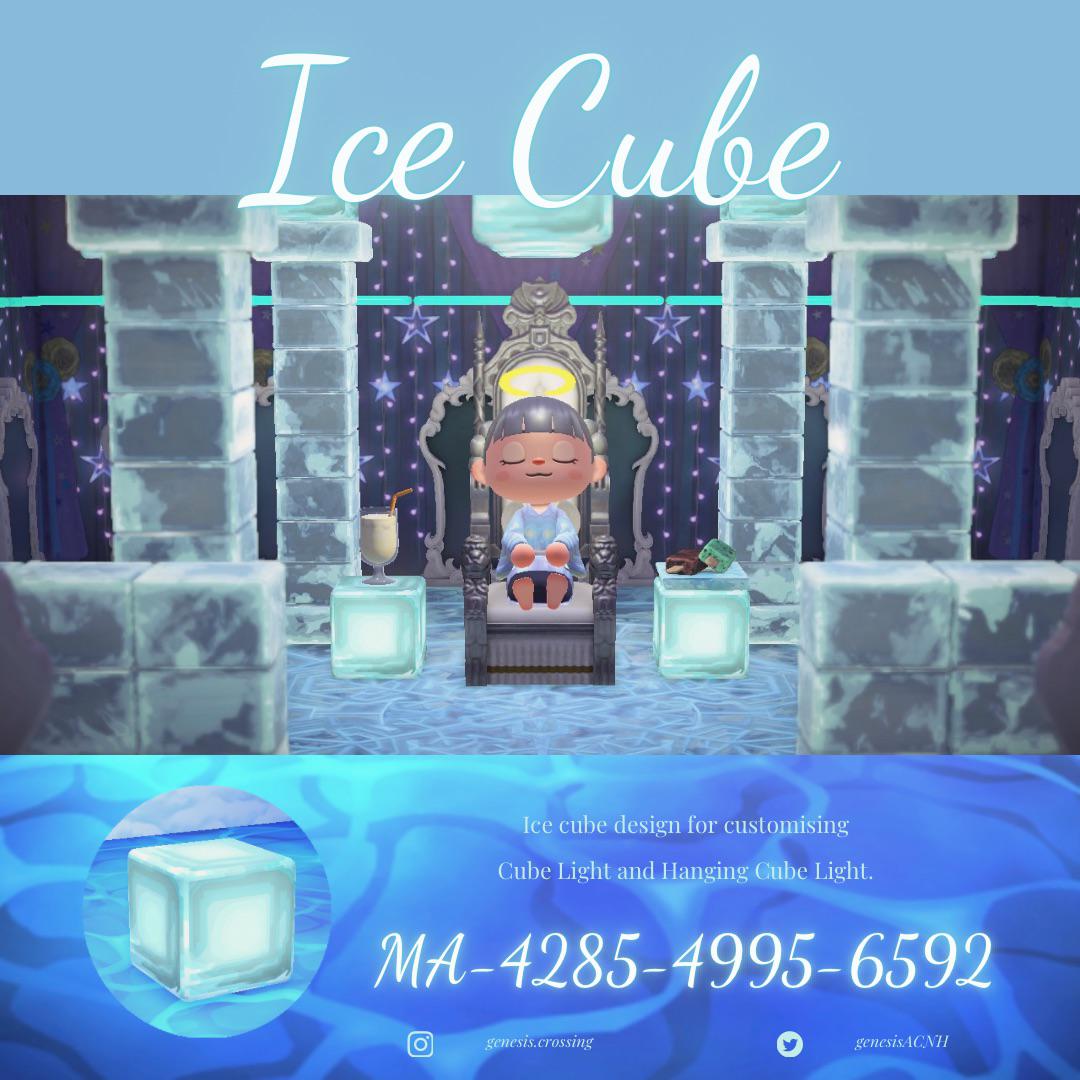 Animal Crossing The Cube Light and the Hanging Cube Light