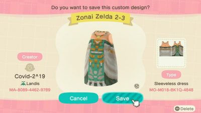 Animal Crossing: Would you like to dress as a stranded princess for Halloween? Presenting Zonai Zelda!