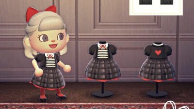 Animal Crossing: ❤️You’re going to rock the party in this sweet little number! Part of a winter/Valentine’s collection.