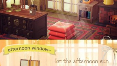 Animal Crossing: afternoon sun curtains