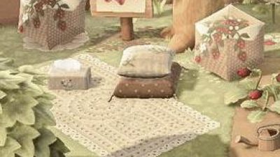 Animal Crossing: diagonal blankets/rugs?