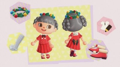 #OOTD Trimming the tree.
Dress by HarrisonQ MA-2605-5080-1344.

#AnimalCrossing …