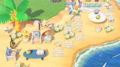 ACNL QR Codes acnhcustomdesigns:

beach planks and starfish designed by rel of…