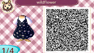 ACNH QR 

Inspired by the dress I wore on my birthday, enjoy!