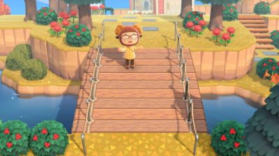 ACNL QR Codes chamomile-crossing:

i couldn’t find a fake bridge pattern…
