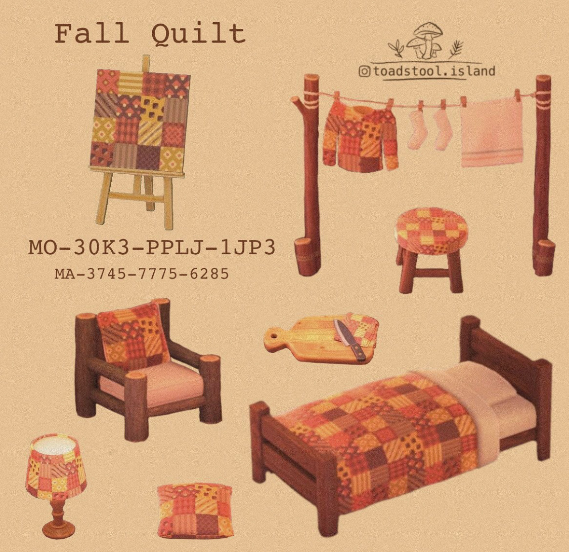 acnhcustomdesigns:fall quilt