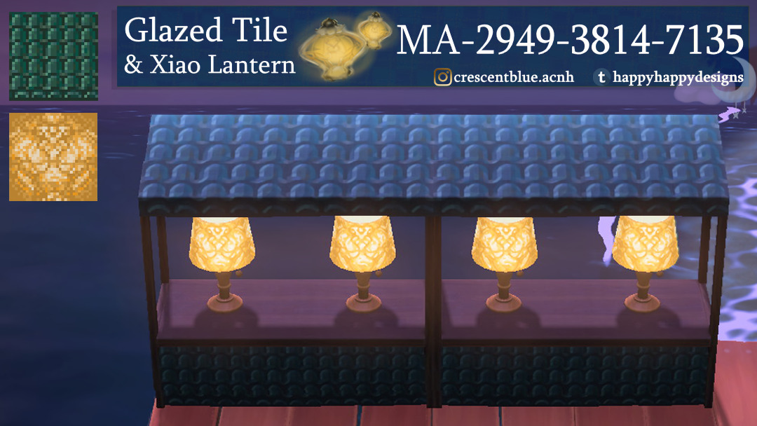 happyhappydesigns:Glazed Roof Tile and Xiao LanternA couple of...