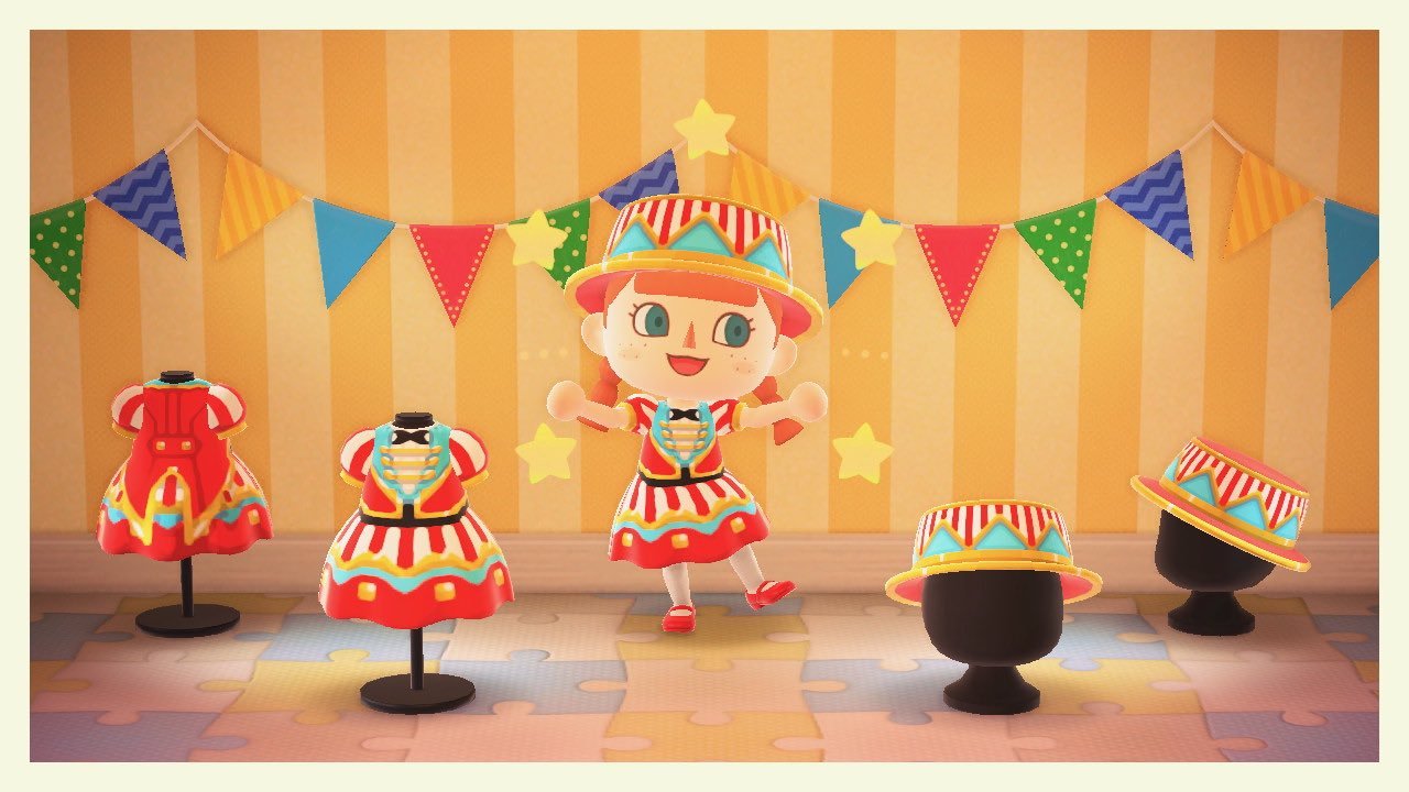 qr-closet:circus outfit from pocket camp ✨