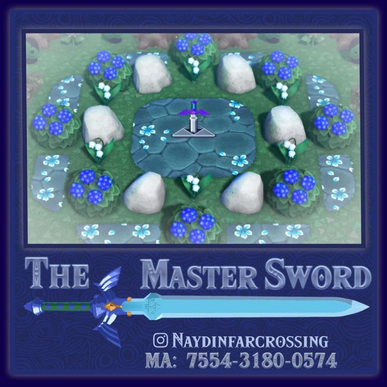 ACNH QR Codes qr-closet:the master sword ✨