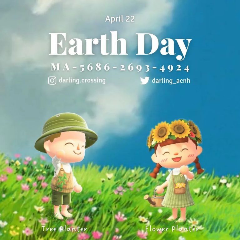 ACNH QR Codes earth day set ✿ by darling.crossing on ig