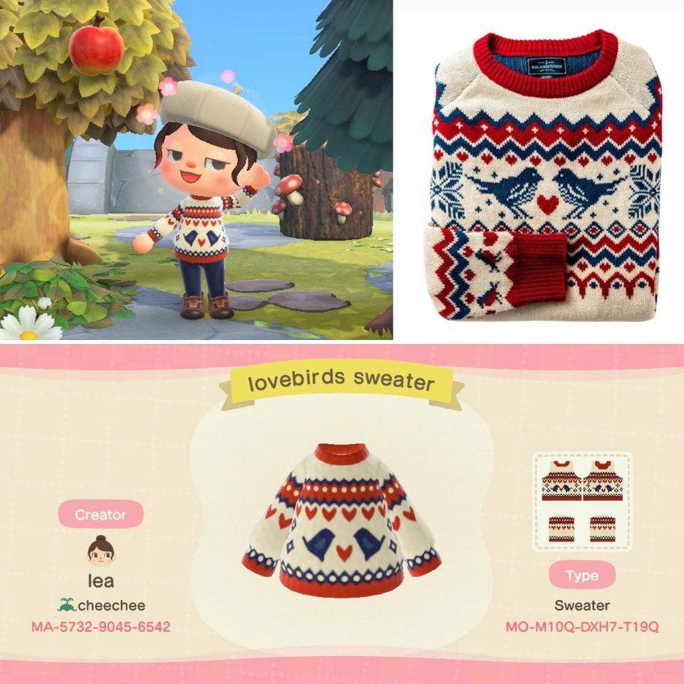 qr-closet:lovebirds sweater ?