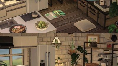 ACNH Codes A modern kitchen 🤍 by  Clacelyuh