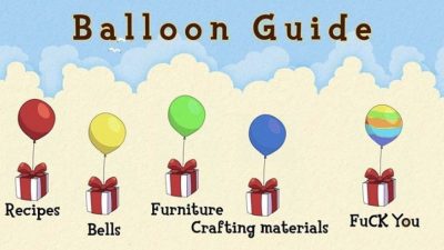 ACNH Codes Balloon guide  by  heyitsleashh