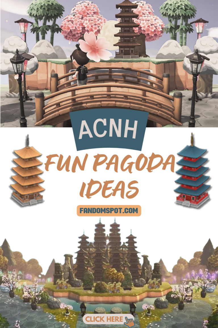 ACNH Codes Fun Pagoda Ideas For Animal Crossing: New Horizons by  nana5126