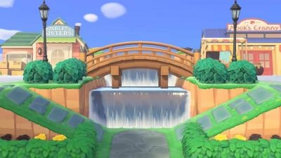 ACNH Codes Get Inspired With These Wonderful Waterfall Designs From Animal Crossing: New Horizons by  xellax22